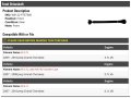 Front Driveshaft Compatible With 2007-2010 Jeep Grand Cherokee