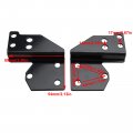Topteng Backrest Sissy Bar Docking Hardware Is Suitable For Touring 1997-2008 Road King Glide Street Electra
