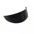 Httmt Gear Skull Black 7 Headlight Visor Heavy Duty Thick For H-d Xl Xlh Fxr Fx