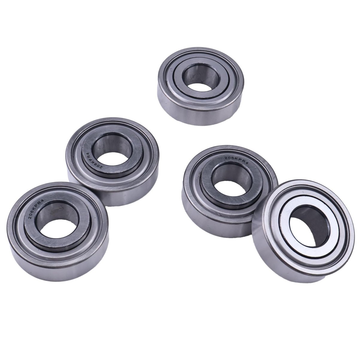5pcs 0 9842 In Bearings 206kpr4 206krp4 206rtq Aa34616 For John Deere Grain Drills 450 455 515 750 Furrow Openers And Planters