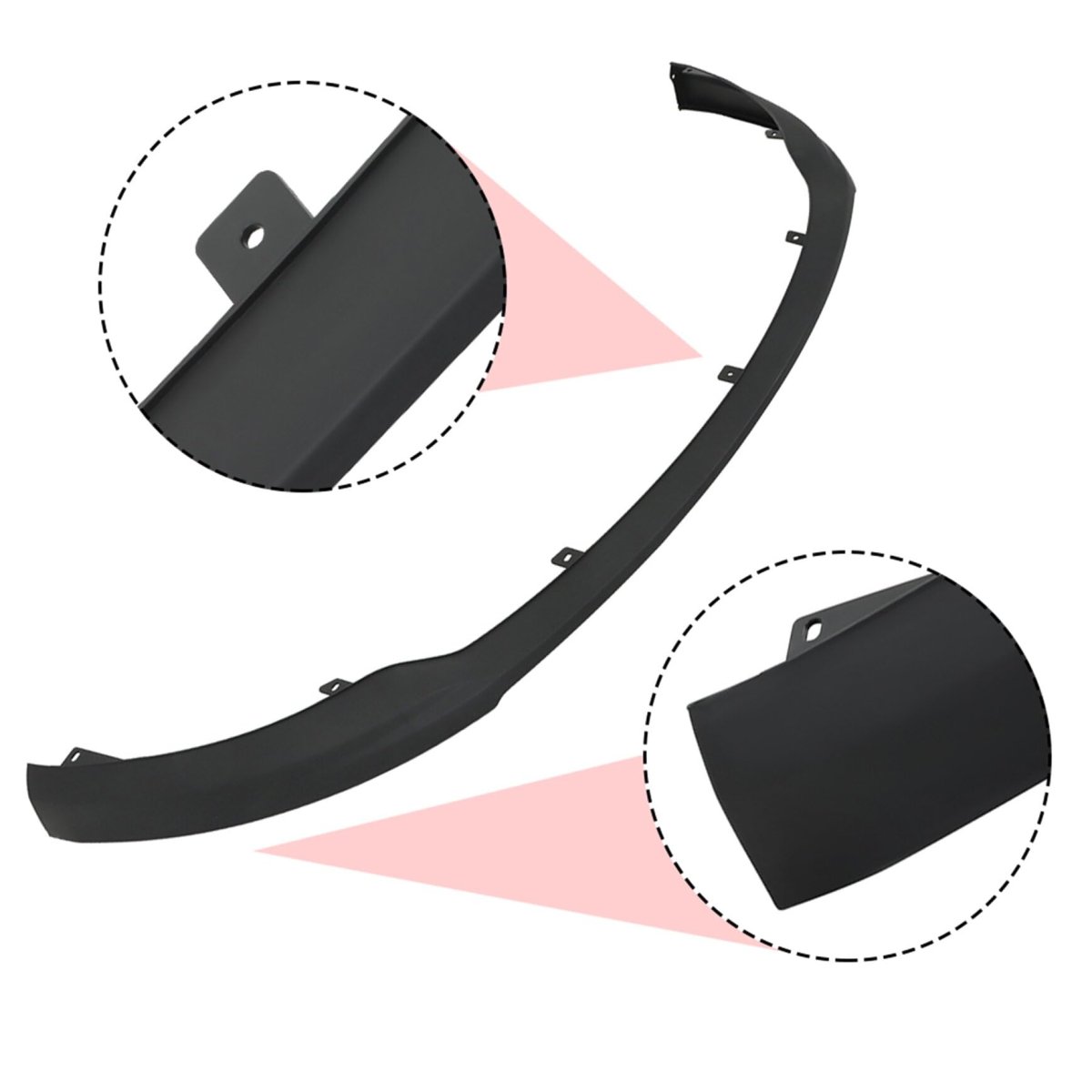 Front Lower Bumper Air Deflector Valance Replacement For Taurus 2013-2019 Fo1095153c Dg1z17d957aa