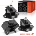 A-premium 3pcs Engine Motor Mount And Transmission Set Compatible With Toyota Tacoma 1995-1999 4l 4runner 1996-1998 3 Celica