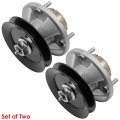 Caltric 2 Spindle Assembly With Pulley Bolt For John Deere Am126418