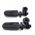 Hk Moto- Highway Flame Foot Pegs Clamps Mounting Bracket For V-star Xvs1300 Xvs650 Xvs950 Xvs1100