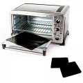 Two-pack 100 Non-stick 11 Polytetrafluoroethylene Toaster Oven Liner Finally Prevent Spillovers Gunk Odors Great Teflon Fors 