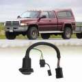 Trailer Wiring Harness 7 Pin 4 Multi Plug Towing Cord 20135 Replacement For 1500 2000-2008 