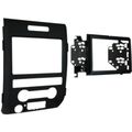 Ford F150 09-up Double Din Mounting Kit Black 
