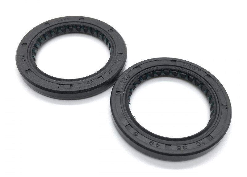 Rear Differential Final Gear Seal 2pc Kit For Honda Trx 350 400 420 450 And 500 Rancher Forman Replaces 91252-ha0-004