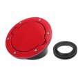 X Autohaux Red Car Gas Fuel Filler Door Cover Tank Cap For Jeep Wrangler Jk Unlimited 2007-2018