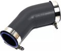 45 Degree 4 Ply Silicone Reducer Hose Intaketercooler Pipe Coupler 2 In 51mm To 3 In 76mm Only Black 
