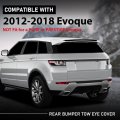 Rear Bumper Tow Eye Cover Trim Dynamic L R Set For Range Rover Evoque 2012-2018 Fits With Sport Type Fit Model