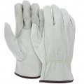 Ktgloves 24 Pairs Heavy Duty Durable Cowhide Leather Work Gloves Driver For Large 