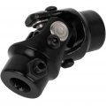 Ocpty Single Universal Steering Black U-joint Shaft 9 16-26 Spline X 3 4 Round Working Angle 35 Degrees