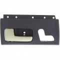Lincoln Town Car Interior Door Handle Front Driver Side Black Bezel With Chrome Gold Lever 2003-2011 Trim All Submodels 