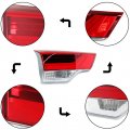 Wflnhb Left Side Inner Tail Light Assembly Replacement For Toyota Highlander 2017 2018 2019 Driver Rear Brake Lamp 81590-0e120