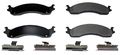 Monroe Fx655 Prosolution Semi-metallic Brake Pad 