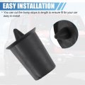 X Autohaux Spare Tire Bumper Stop For Car Accessories Black Jeep Wrangler Jk 2007-2018 Carrier No 55395993ab