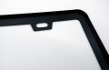 Ecobeast Black On Metal Aluminium Car License Plate Frame Holder