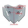 Topteng Abs Motorcycle Windshield Windscreen Plastic Fit For Yamaha X-max Xmax 300 2023