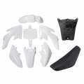 Tdpro Plastic Fairing Kit Body Fender Gas Fuel Tank With Seat For Crf Xr Xr50 Crf50 110cc 125cc Pit Dirt Bike White