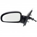 Driver Side Door Mirror For Chevy Aveo 2004 2005 2006 2007 Manual Remote Glass Non Heated Folding Paintable Replacement 