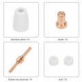 Pt-31 Lg-40 Plasma Tip Nozzle Electrode Cutting Consumable Cut-50 Cut-40d 40pcs