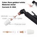 Pt-31 Lg-40 Plasma Tip Nozzle Electrode Cutting Consumable Cut-50 Cut-40d 40pcs