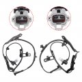 Autokay Front Left Driver Right Passenger Side Abs Wheel Speed Sensor For Toyota Sequoia Tundra 2000-2007 2pcs 89543-0c010