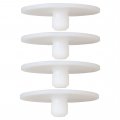 4pcs Rear Leaf Spring Helper Insulator Pad Bushings Replacement For 2000-2019 F-series E-series 2c3z5586aa