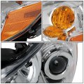 Auto Dynasty Factory Style Projector Headlight Lamp Compatible With Subaru Outback Legacy 2010-2014 Driver Left Side Chrome