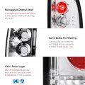 Altezza Euro Style Chrome Tail Light Lamp For 2000-2006 Chevy Tahoe Suburban Gmc Yukon Xl Barn Door Model Driver Passenger Side