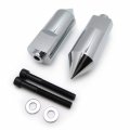 219-001a-cd New No Cut Aluminum Spike Frame Sliders Crash Protector Compatiable With Yzf R1 2004-2006 P N Mt290-001-cd 