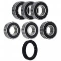 Niche Wheel Bearing Seal Kit For Kawasaki Kl250 Klr250 6003-2rdqe6 6004-2rdqe6 6202-2rs 6203-2rs