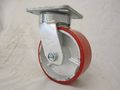 5 X 2 Swivel Caster Kingpinless Polyurethane Wheel On Steel 1100 Lbs Each 4 Tool Box 