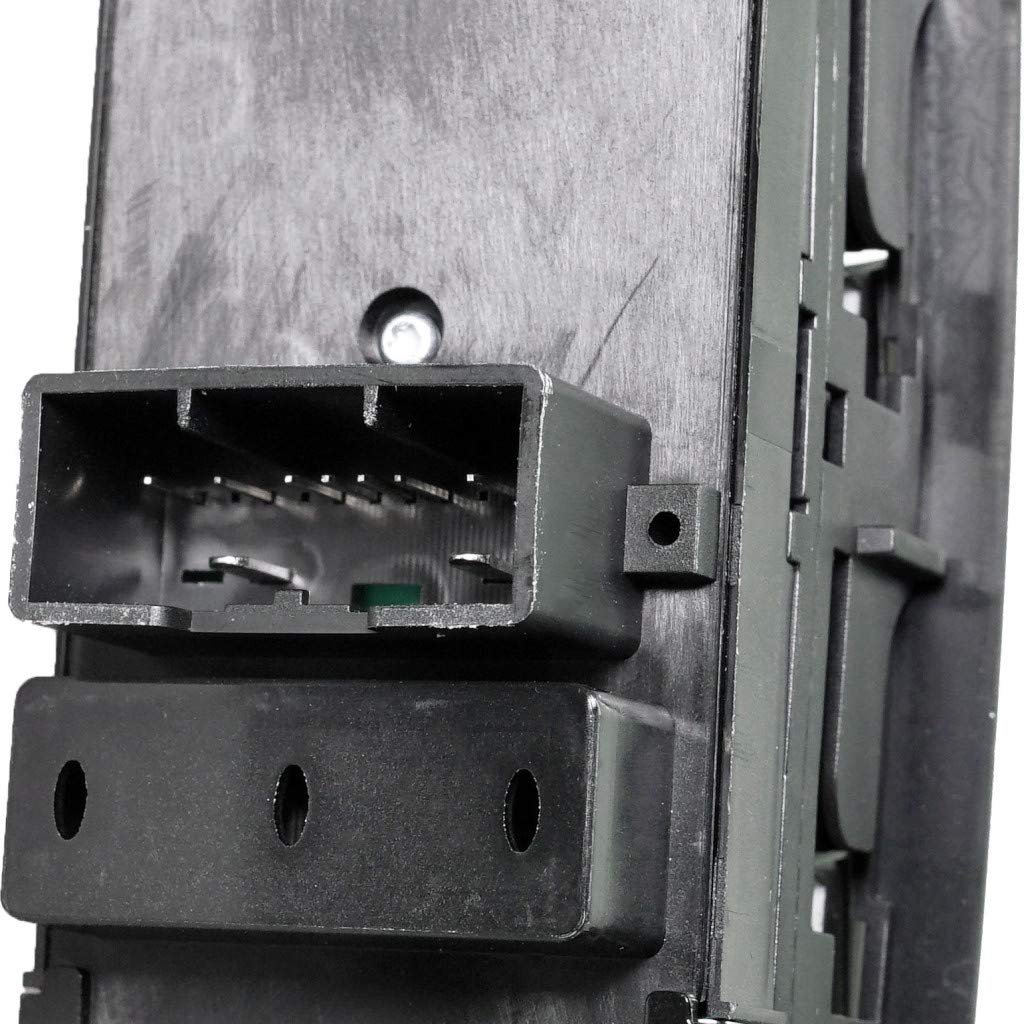Power Window Switch For Jeep Grand Cherokee 2014 2015 2016 Driver Side Front Black 68184802ac Dws2044