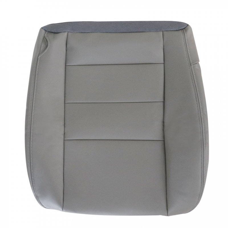 Driver Side Bottom Seat Cover Gray Borttom Foam Cushion Replacement For Ford F250 F350 F450 F550 Lariat 2002 2003 2004 2005