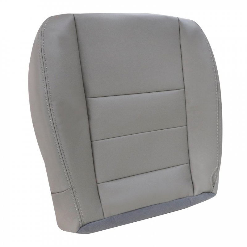 Driver Side Bottom Seat Cover Gray Borttom Foam Cushion Replacement For Ford F250 F350 F450 F550 Lariat 2002 2003 2004 2005