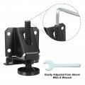 Uxcell Adjustable Leg Leveler 8pcs Leveling Feet Furniture With Screws Lock Nuts And Wrench For Large Table Cabinet Sofa
