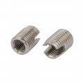 Uxcell M6x12mm 304 Stainless Steel Self Tapping Slotted Thread Insert 10pcs
