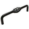 Cosmas 9992-128fb Flat Black Birdcage Cabinet Hardware Handle Pull 5 128mm Hole Centers 