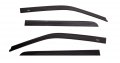 In Channel Rain Guards For 2011 To 2017 Nissan Juke Smoke Window Vent Visors 4 Piece Set Model 194378 