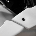 17mm Universal Quick Release Fasteners Fairing Bolts Studs Quarter Turn With Clips 1 4 Fit For Race Fairings Black 