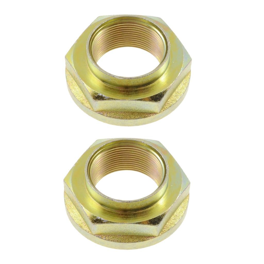 Spindle Nuts For Honda Insight 2019 2020 2021 2022 Front Or Rear 2 Pieces M24 1 50 Thread Size Replacement 90305 Sd4 003 Sf1