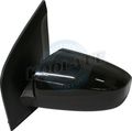 Qp N1605-a Nissan Sentra 2007 2009 Power Driver Side Mirror Black Convex Glass Door Mount Right Replacement 