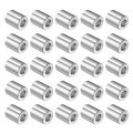 25pcs Stainless Steel Spacer 3 8 In Bore X 4 Od Length Round Metal Screw Bushing Plain Finish For M10 Screws Bolts And Rods 