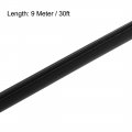 Uxcell Edge Trim Seal Black Pvc Plastic U Channel Protector Fits 1 16 3 32 30 Feet Length
