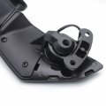 Httmt- Black Rearview Mirrors Led Turn Signals Compatible With Kawasak Ninja Zx10r 2016-2021 2017 2018 2019 P N Mt252-039-bk