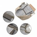 Labwork Front Driver Bottom Side Tan Artificial Leather Seat Cover Replacement For 2004-2009 Lexus Rx330 Rx350 Rx400h
