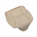 Labwork Front Driver Bottom Side Tan Artificial Leather Seat Cover Replacement For 2004-2009 Lexus Rx330 Rx350 Rx400h