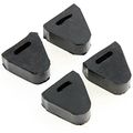 Red Hound Auto 4 Rubber Tailgate Bumpers For Silverado Sierra Right Or Left Side Latch Cushion Stop 